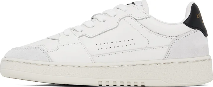 Axel Arigato White & Black Dice Lo Sneakers - Image 3