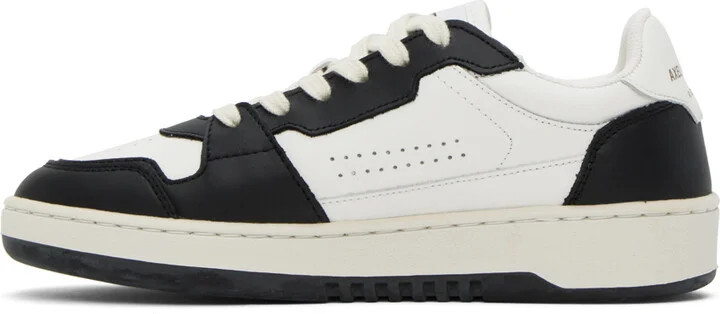 Axel Arigato White & Black Dice Lo Sneakers - Image 3