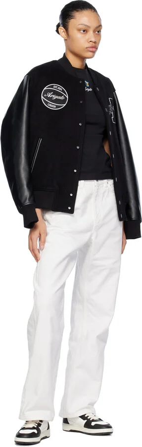 Axel Arigato White & Black Dice Lo Sneakers - Image 5