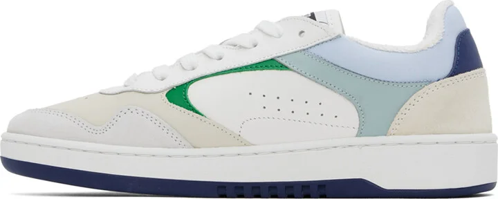 Axel Arigato White & Blue Arlo Sneakers - Image 3