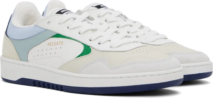 Axel Arigato White & Blue Arlo Sneakers - Image 4