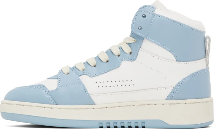 Axel Arigato White & Blue Dice Hi Sneakers - Image 3