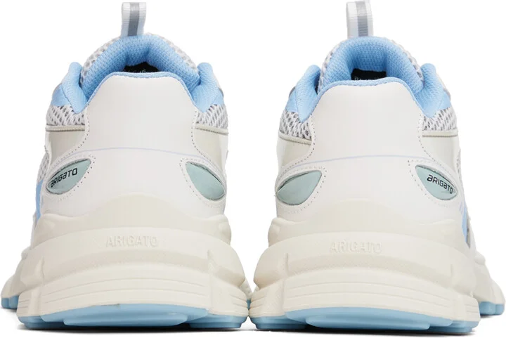 Axel Arigato White & Blue Marathon Sneakers - Image 2