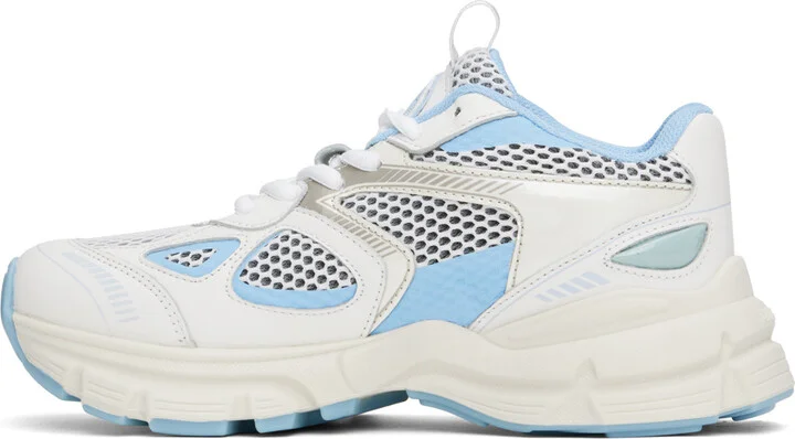 Axel Arigato White & Blue Marathon Sneakers - Image 3
