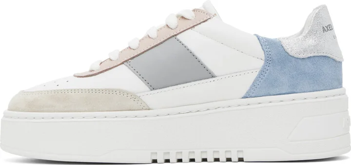 Axel Arigato White & Blue Orbit Vintage Sneakers - Image 3