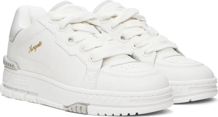 Axel Arigato White & Gray Area Haze Sneakers - Image 4