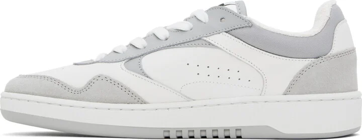 Axel Arigato White & Gray Arlo Sneakers - Image 3