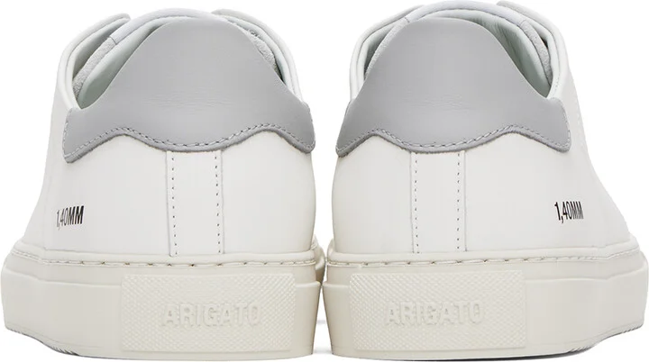 Axel Arigato White & Gray Clean 90 Triple Sneakers - Image 2