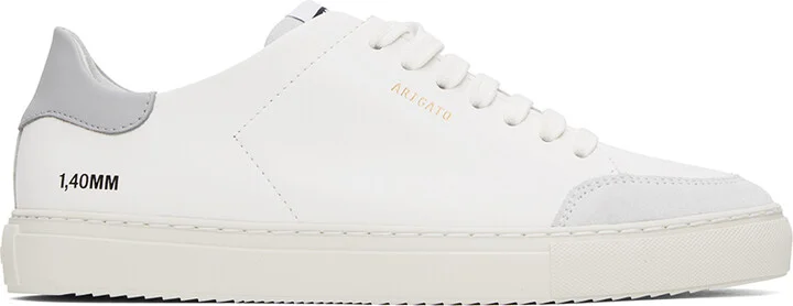 Axel Arigato White & Gray Clean 90 Triple Sneakers