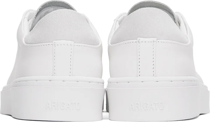 Axel Arigato White & Gray Court Sneakers - Image 2