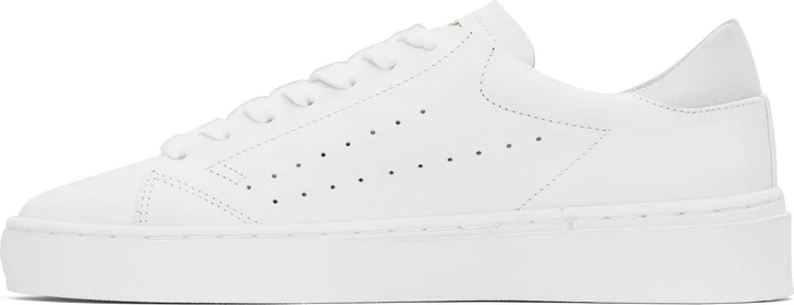 Axel Arigato White & Gray Court Sneakers - Image 3