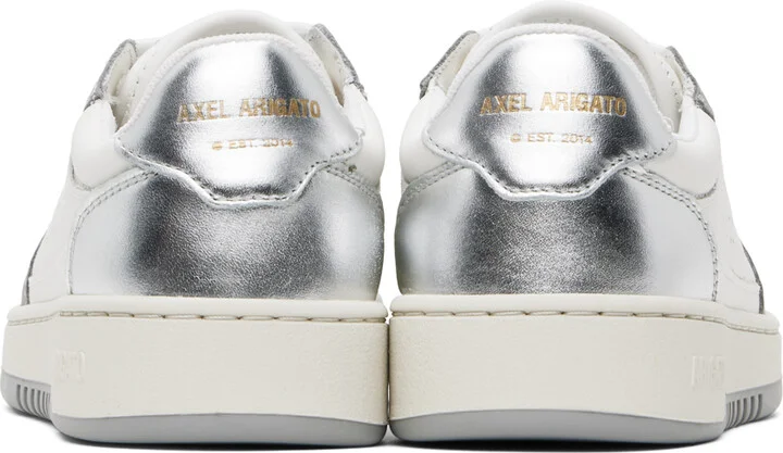 Axel Arigato White & Gray Dice Lo Sneakers - Image 2