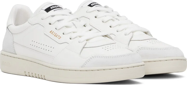 Axel Arigato White & Gray Dice Lo Sneakers - Image 4