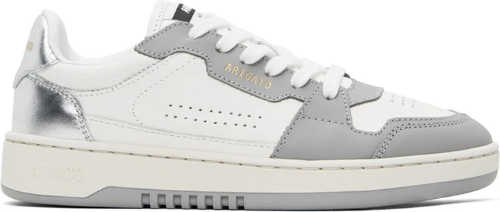 Axel Arigato White & Gray Dice Lo Sneakers