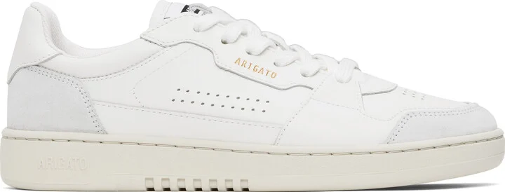 Axel Arigato White & Gray Dice Lo Sneakers