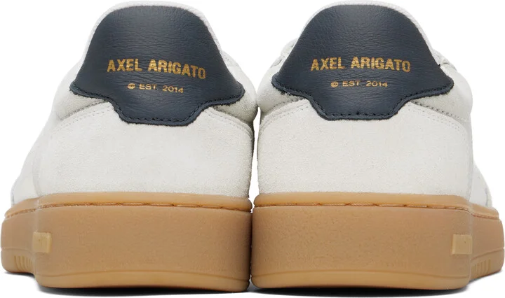 Axel Arigato White & Gray Dice T-Toe Sneakers - Image 2