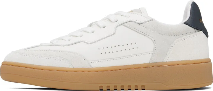 Axel Arigato White & Gray Dice T-Toe Sneakers - Image 3