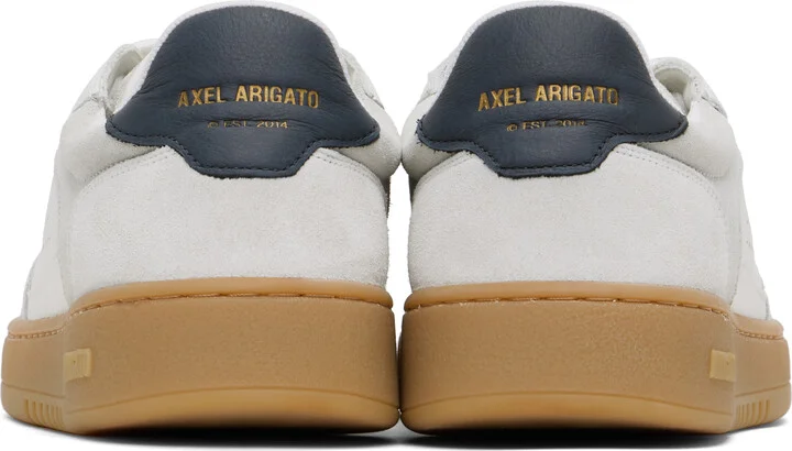 Axel Arigato White & Gray Dice T-Toe Sneakers - Image 2