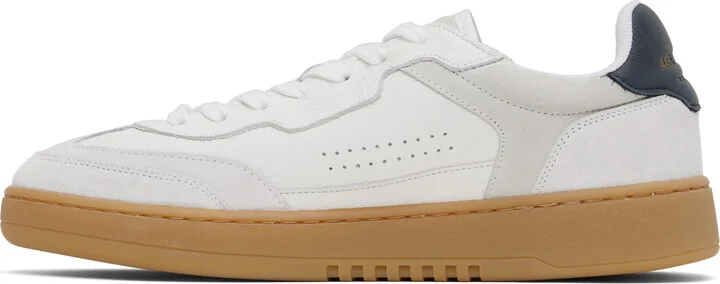 Axel Arigato White & Gray Dice T-Toe Sneakers - Image 3