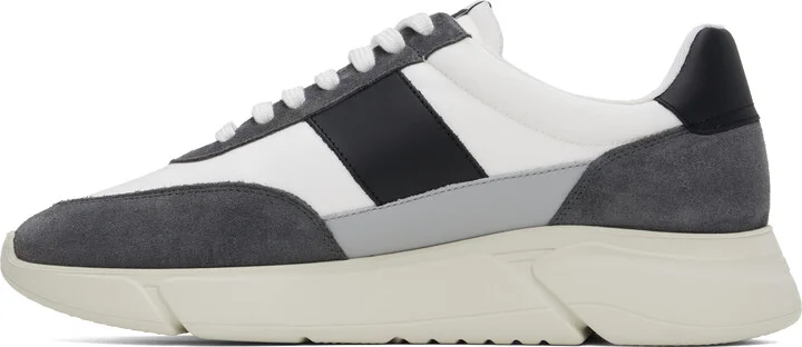 Axel Arigato White & Gray Genesis Vintage Runner Sneakers - Image 3