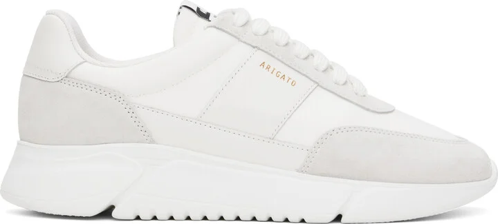 Axel Arigato White & Gray Genesis Vintage Runner Sneakers