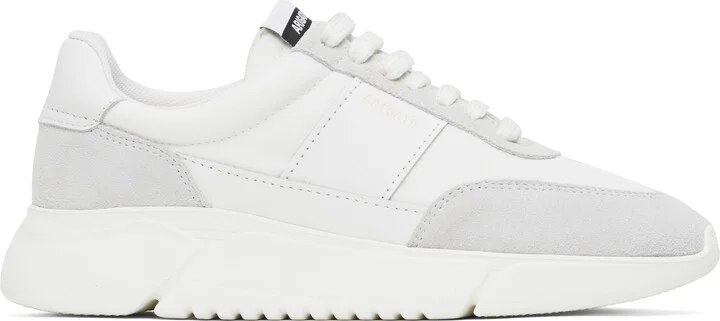 Axel Arigato White & Gray Genesis Vintage Runner Sneakers