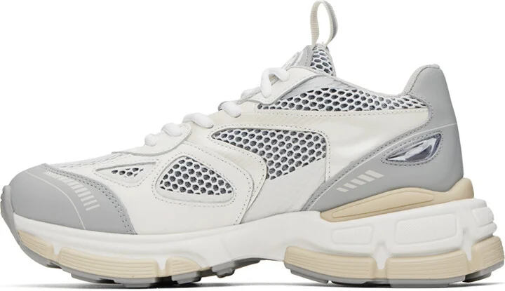 Axel Arigato White & Gray Marathon Neo Sneakers - Image 3