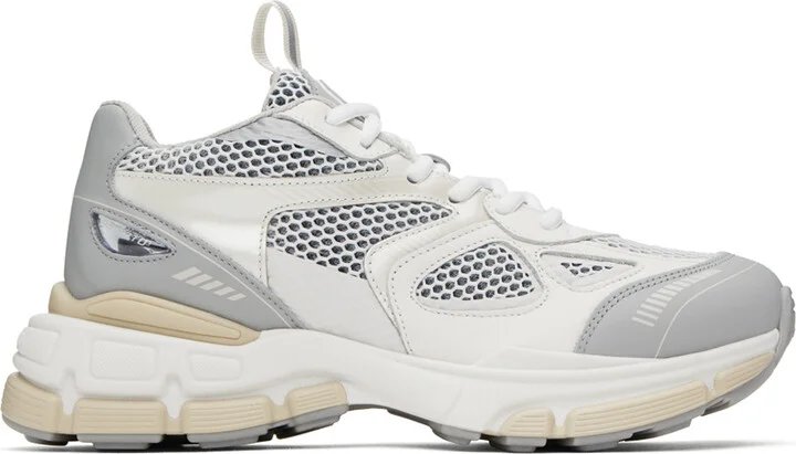 Axel Arigato White & Gray Marathon Neo Sneakers