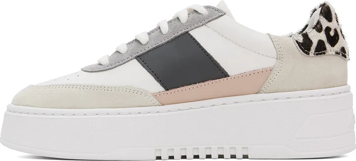 Axel Arigato White & Gray Orbit Vintage Sneakers - Image 3