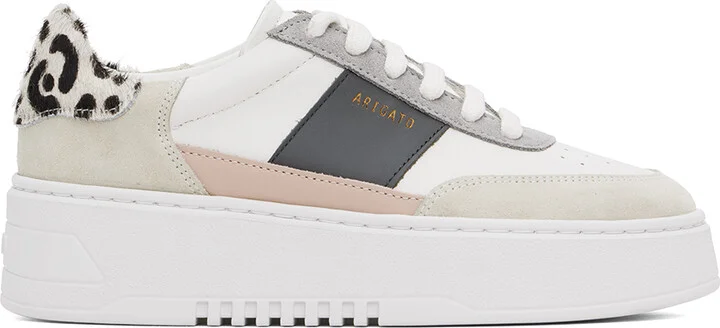 Axel Arigato White & Gray Orbit Vintage Sneakers