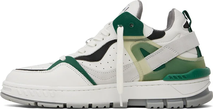 Axel Arigato White & Green Astro Sneakers - Image 3
