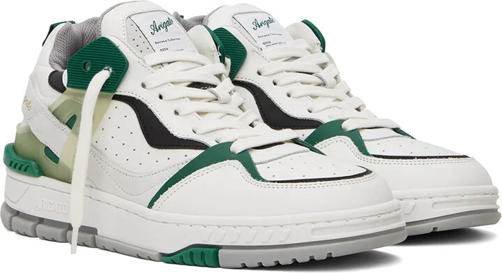 Axel Arigato White & Green Astro Sneakers - Image 4