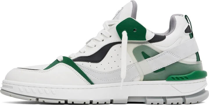 Axel Arigato White & Green Astro Sneakers - Image 3