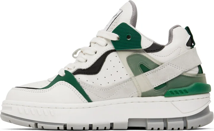 Axel Arigato White & Green Astro Sneakers - Image 3