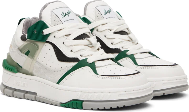 Axel Arigato White & Green Astro Sneakers - Image 4