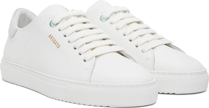 Axel Arigato White & Green Clean 90 Sneakers - Image 4