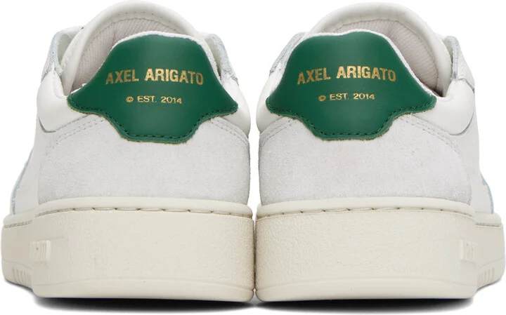 Axel Arigato White & Green Dice Lo Sneakers - Image 2