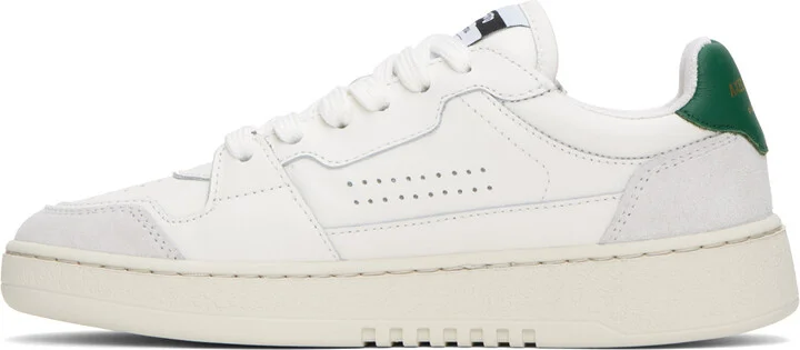 Axel Arigato White & Green Dice Lo Sneakers - Image 3