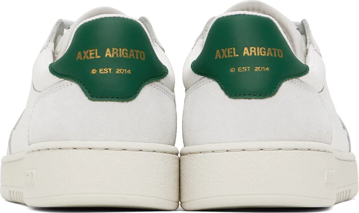Axel Arigato White & Green Dice Lo Sneakers - Image 2
