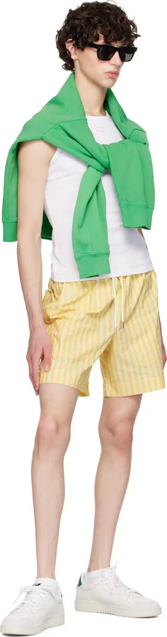 Axel Arigato White & Green Dice Lo Sneakers - Image 5