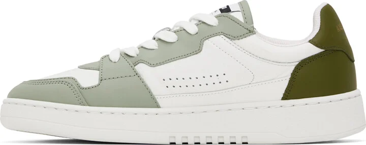 Axel Arigato White & Green Dice Lo Sneakers - Image 3