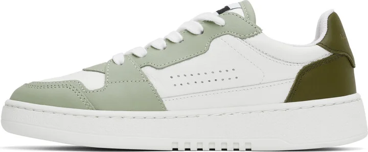 Axel Arigato White & Green Dice Lo Sneakers - Image 3