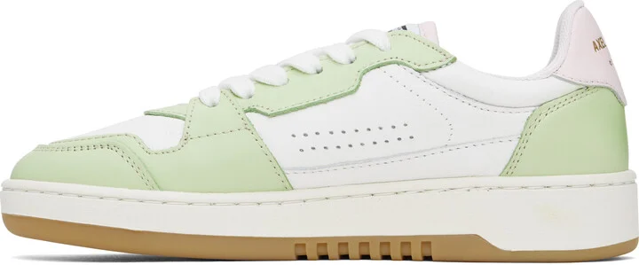 Axel Arigato White & Green Dice Lo Sneakers - Image 3