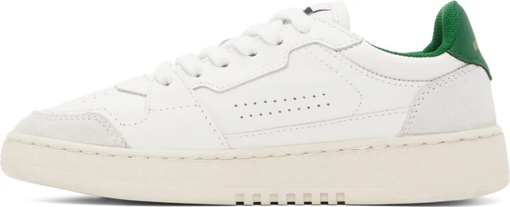 Axel Arigato White & Green Dice Lo Sneakers - Image 3