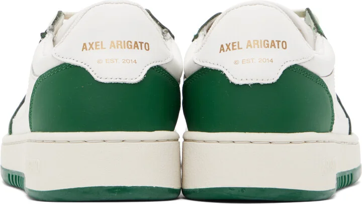 Axel Arigato White & Green Dice Lo Sneakers - Image 2