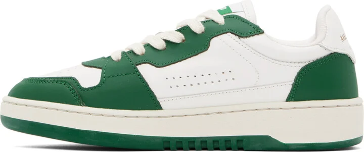 Axel Arigato White & Green Dice Lo Sneakers - Image 3