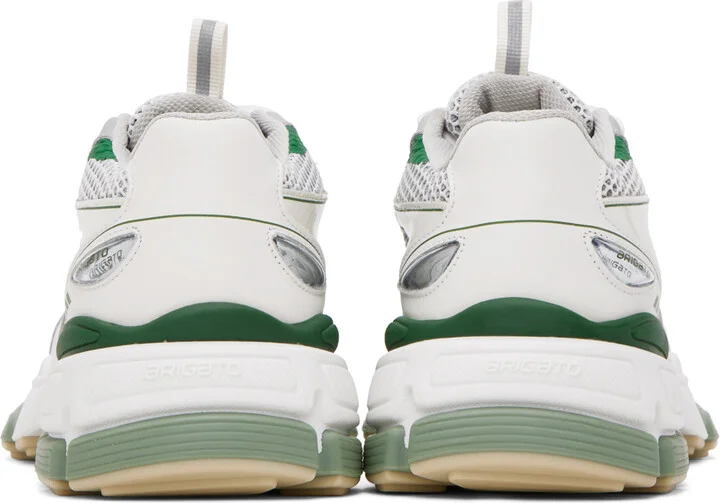 Axel Arigato White & Green Marathon Neo Sneakers - Image 2