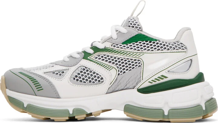 Axel Arigato White & Green Marathon Neo Sneakers - Image 3