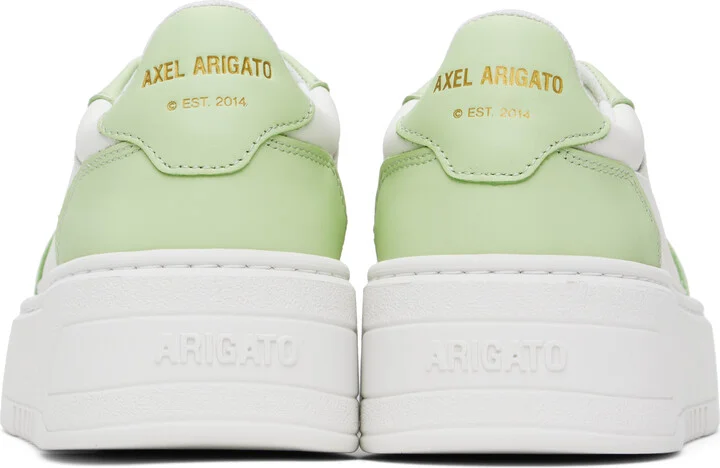 Axel Arigato White & Green Orbit Neo Sneakers - Image 2