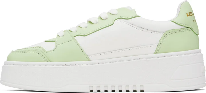 Axel Arigato White & Green Orbit Neo Sneakers - Image 3